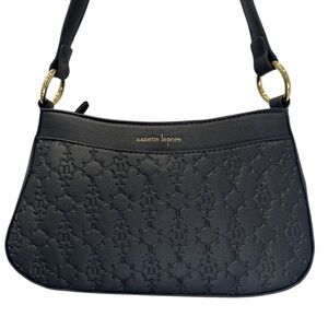 Nanette Lepore Black Embossed Women's Bag